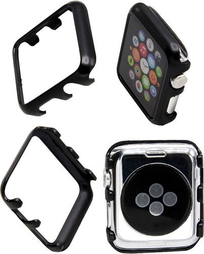 Рамка защитная для Apple Watch 44мм, черный фото
