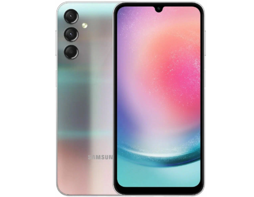 Смартфон Samsung Galaxy A24 8/128Gb Серебристый фото