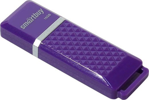Флеш-накопитель Smartbuy Quartz USB 2.0 16GB, фиолетовый фото