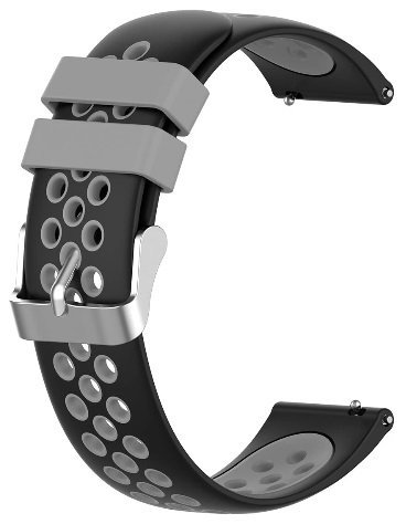 Универсальный ремешок Bakeey 22мм для часов Haylou Solar / Huawei Watch GT / Xiaomi Watch Color / BW-HL3 BW-AT1 / Amazfit GTR 47мм, черный фото