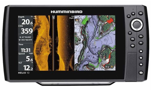 Эхолот Humminbird HELIX 10X CHIRP MSI+ GPS G3N (410890-1M) фото