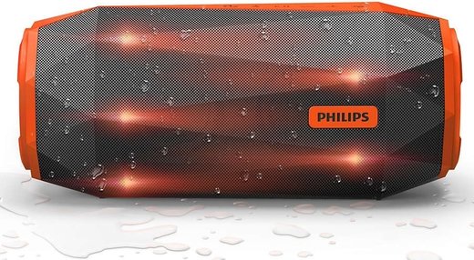 Портативная колонка Philips sb500, оранжевая фото