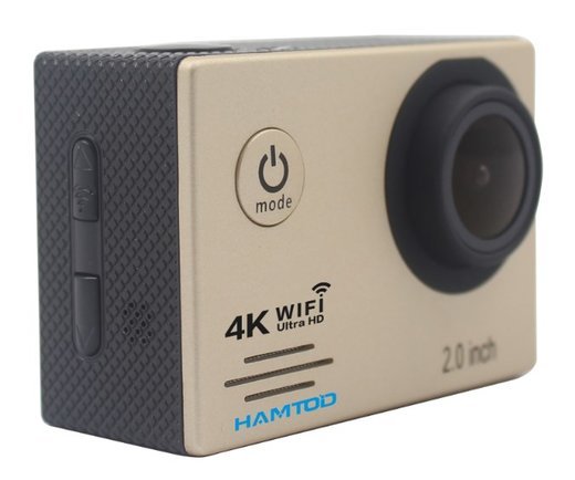 Экшн-камера HAMTOD HF60 4K WIFI, золотой фото