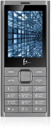 Мобильный телефон F+ B280 Темно-серый фото