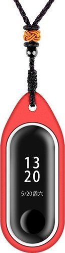 Подвесной ремешок Bakeey для Xiaomi Mi Band 3, красный/белый фото