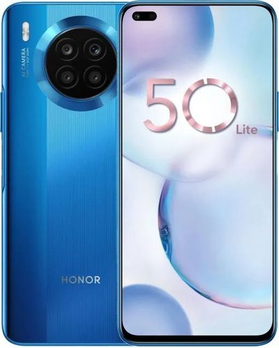 Смартфон Honor 50 Lite 6/128GB Насыщенный синий фото
