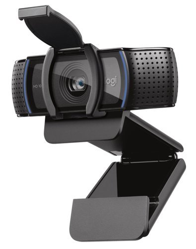 Веб камера Logitech C920S, черный фото