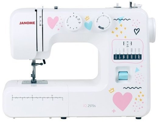 Швейная машина Janome JQ 2515S белый фото