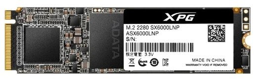 Жесткий диск SSD M.2 A-Data XPG SX6000 Lite 1Tb (ASX6000LNP-1TT-C) фото