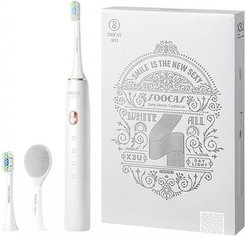 Электрическая зубная щетка Soocas X3U Set (подарочная упаковка), белый фото