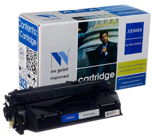 Картридж NVPrint совместимый HP CE505X для LaserJet P2055/2055d/2055dn (6500k) фото