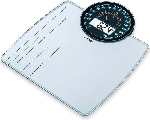 Весы напольные электронные Beurer GS58 макс.180кг белый фото