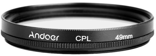 Фильтр поляризационный Andoer 49 мм CPL для Canon Nikon Sony DSLR фото