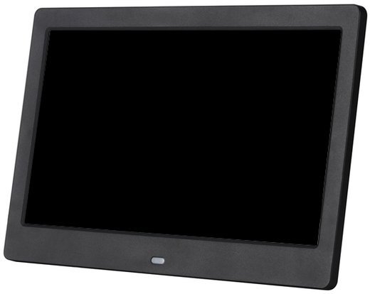 Цифровая фоторамка 10 дюймов HD TFT ЖК-экран, черный фото