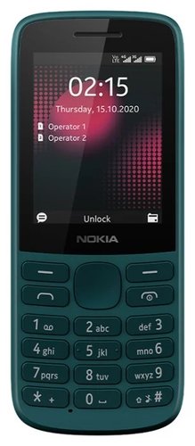 Мобильный телефон Nokia 215 4G Dual Sim Бирюзовый фото