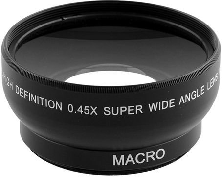 Насадка на объектив 0,45x 52mm Super рыбий глаз широкоугольный для Canon Nikon Pentax Sony Minolta с 18-55 м фото