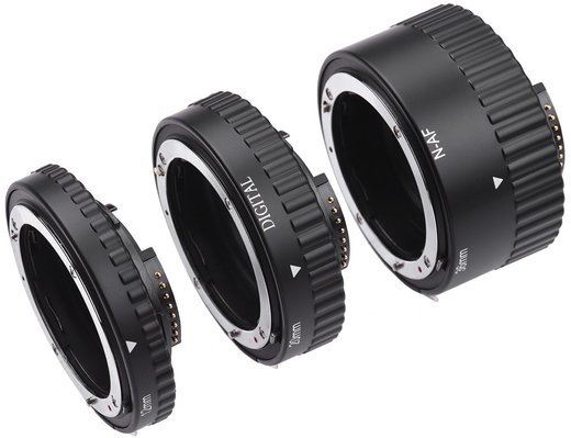 Удлинителное кольцо Mcoplus 12 мм 20 мм 36 мм для Nikon F-Mount AF OLENS фото
