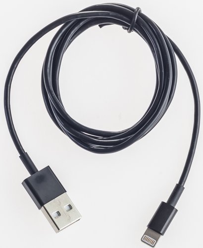 Кабель Prolike USB - 8 pin 1,2 м, черный ( Lightning ) фото