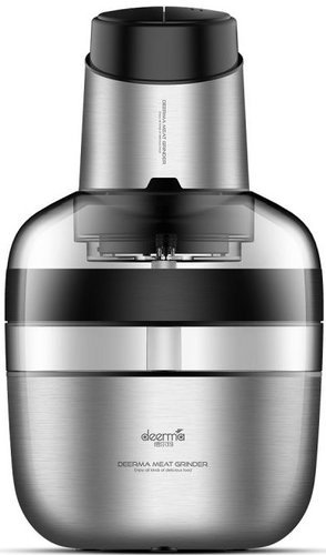 Измельчитель Deerma DEM-JR01 серебристый/черный фото