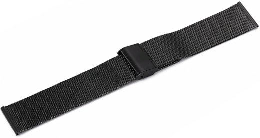 Ремешок Bakeey для часов Xiaomi, нержавеющая сталь, черный 22 мм фото