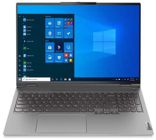 Ноутбук Lenovo Thinkbook 16p G2 ACH (Ryzen 7 5800H/16Gb/SSD1Tb/RTX 3060 6Gb/16"/2560x1600 W10 Pro) серый фото