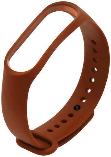 Ремешок для браслета Mi Band 3, коричневый фото