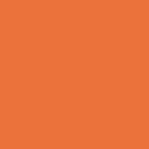 Фон бумажный Superior 2,72х11м Bright Orange 39 ярко-оранжевый фото