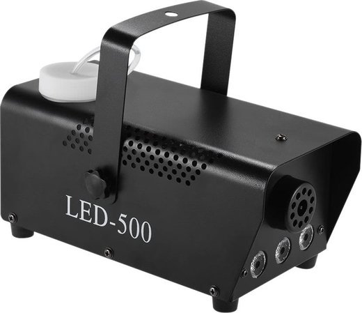 Генератор тумана 400W с пультом ДУ и LED подсветкой, разноцветный, вилка EU фото