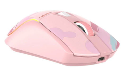 Беспроводная мышь Dareu A950, розовый фото