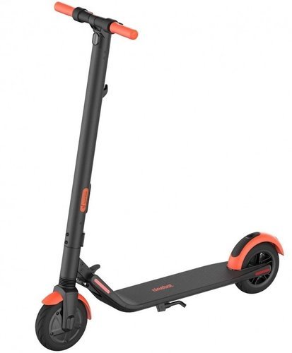 Электросамокат Ninebot KickScooter ES1L, черный/оранжевый фото