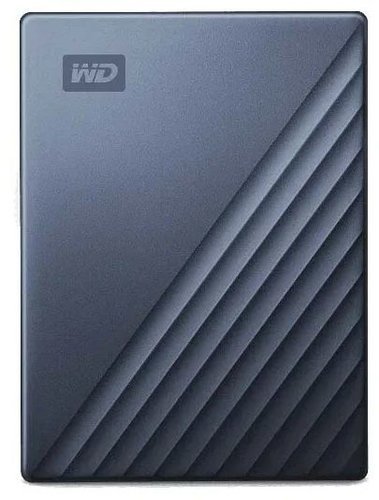 Внешний HDD WD My Passport Ultra (Metal Edition) 4Tb, синий (WDBFTM0040BBL-WESN) фото