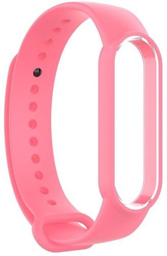 Пластиковый ремешок Bakeey для фитнес-браслета Xiaomi Mi Band 5, розовый фото