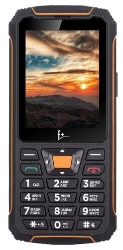Мобильный телефон F+ R280C Черный/оранжевый фото