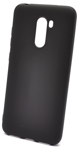 Чехол для смартфона Xiaomi Pocofone F1, черный матовый, BoraSCO фото