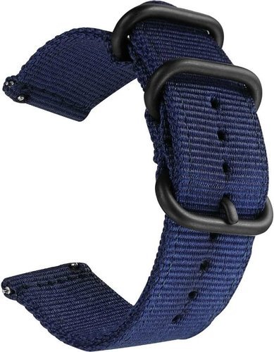 Нейлоновый ремешок Bakeey для часов Samsung Gear S3/Huami Amazfit 18 мм, синий фото