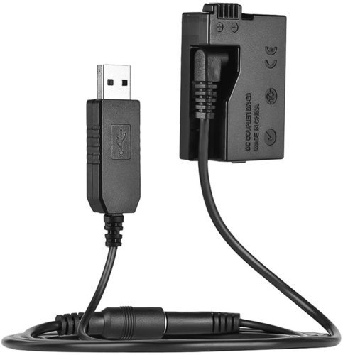 Фиктивная батарея Andoer DR-E8 USB-адаптер для LP-E8 для Canon фото