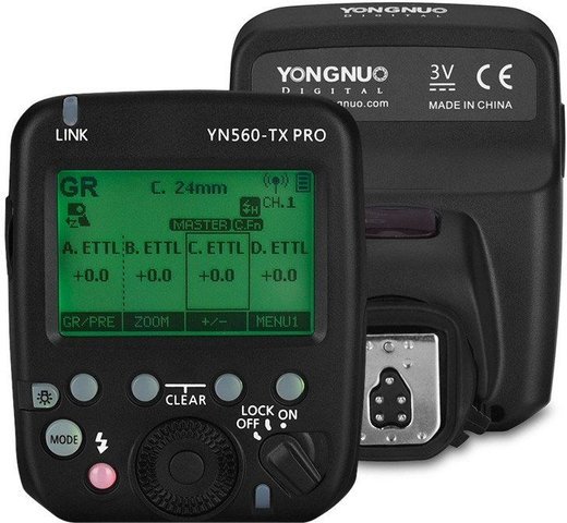 Синхронизатор YONGNUO YN560-TX PRO 2.4G для Canon DSLR - Yongnuo приемник фото