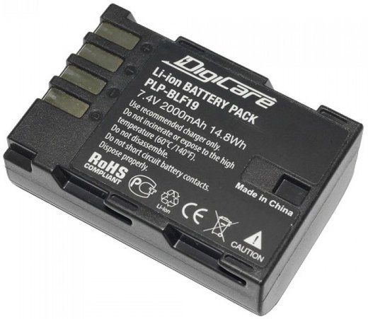 Аккумулятор DigiCare PLP-BLF19 / DMW-BLF19 для DMC-GH3, GH4 фото
