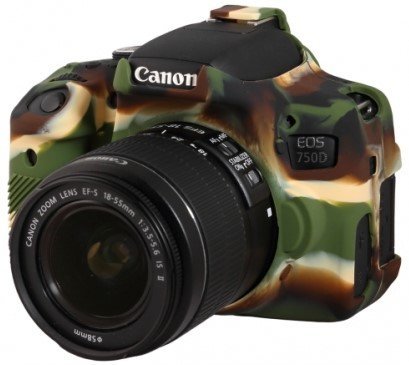 Силиконовый чехол easyCover для Canon EOS 750D, камуфляж фото