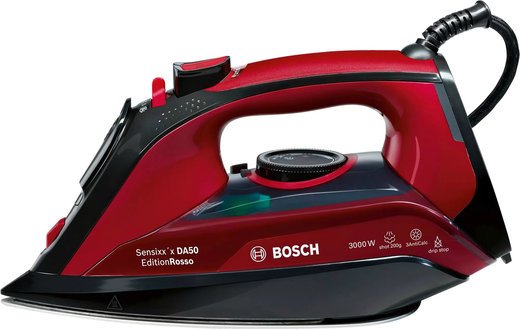 Утюг Bosch TDA503011P 3000Вт красный фото