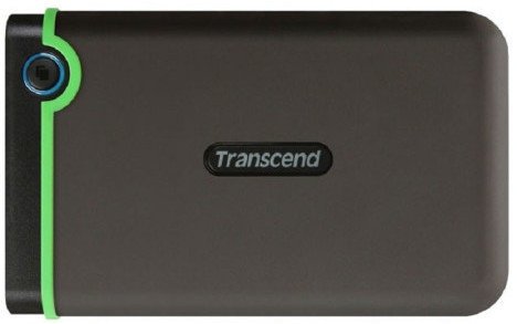 Внешний жесткий диск Transcend USB 3.0 1Tb TS1TSJ25M3S StoreJet 25M3S (5400rpm) 2.5" серый фото