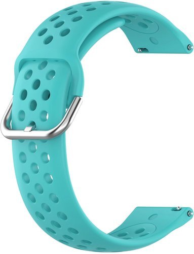 Спортивный силиконовый ремешок Bakeey 22 мм для часов Samsung Galaxy Watch 3 (41 и 45 мм), Amazfit GTS, зеленый фото