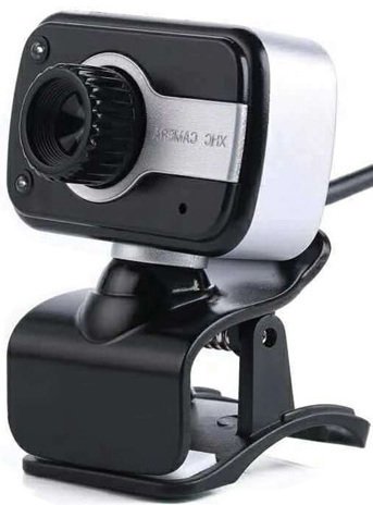 Веб камера V3 HD USB с зажимом, серебристый фото