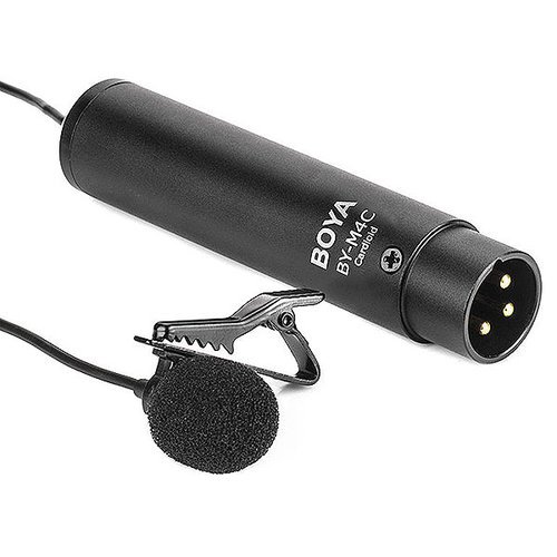 Микрофон петличный Boya BY-M4C профессиональный XLR фото