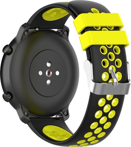 Универсальный ремешок Bakeey 22мм для часов Haylou Solar / Huawei Watch GT / Xiaomi Watch Color / BW-HL3 BW-AT1 / Amazfit GTR 47мм, желтый фото