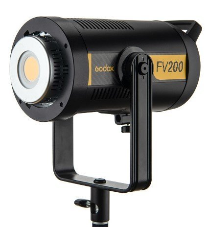Осветитель светодиодный комбинированный Godox FV200 (вспышка+LED свет) студийный фото