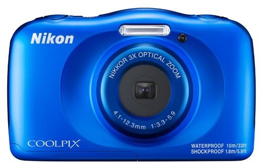 Цифровой фотоаппарат Nikon Coolpix W150 синий фото