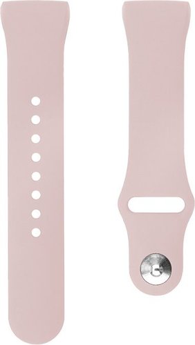 Силиконовый ремешок для Fitbit Charge 3, размер S, светло-розовый фото