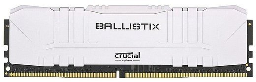 Память оперативная DDR4 8Gb Crucial Ballistix White 3000MHz CL15 (BL8G30C15U4W) фото