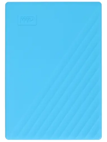 Внешний HDD WD My Passport 2Tb, голубой (WDBYVG0020BBL-WESN) фото